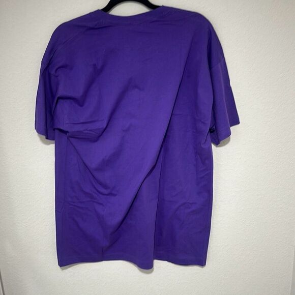 American Apparel Mens Purple Wizard of Oz Short Sleeve Cotton T-Shirt Size XL - Picture 6 of 6